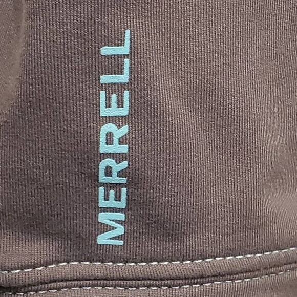 Merrell Gray Popover Pullover Activewear Hiking Hoodie size Large - Picture 6 of 9